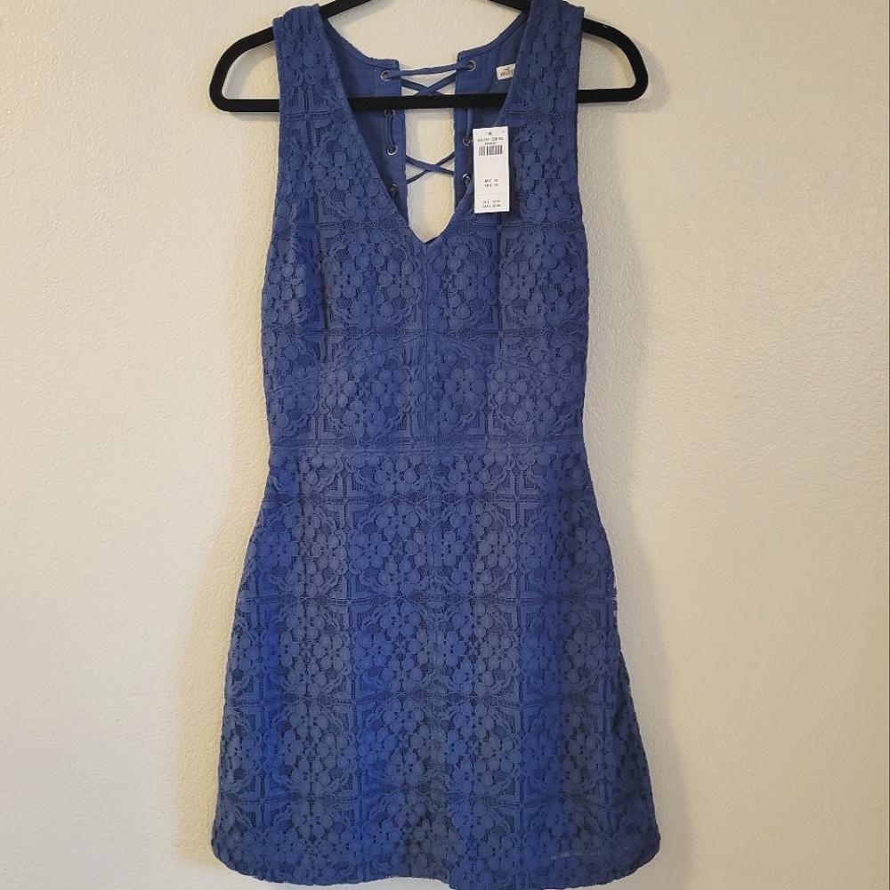 Hollister Cutout Tie-Back Dress